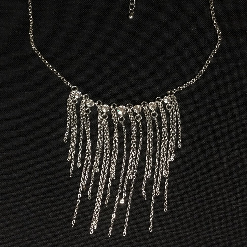 Chains and Crystals Necklace